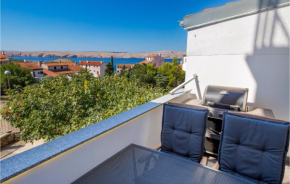 Amazing apartment in Stinica with WiFi and 1 Bedrooms